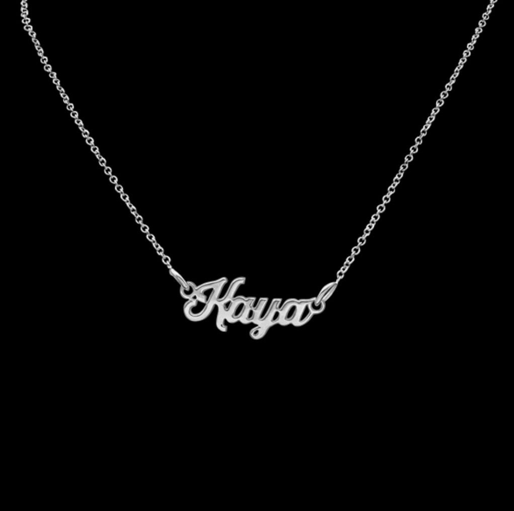 Custom Name Plate Necklace