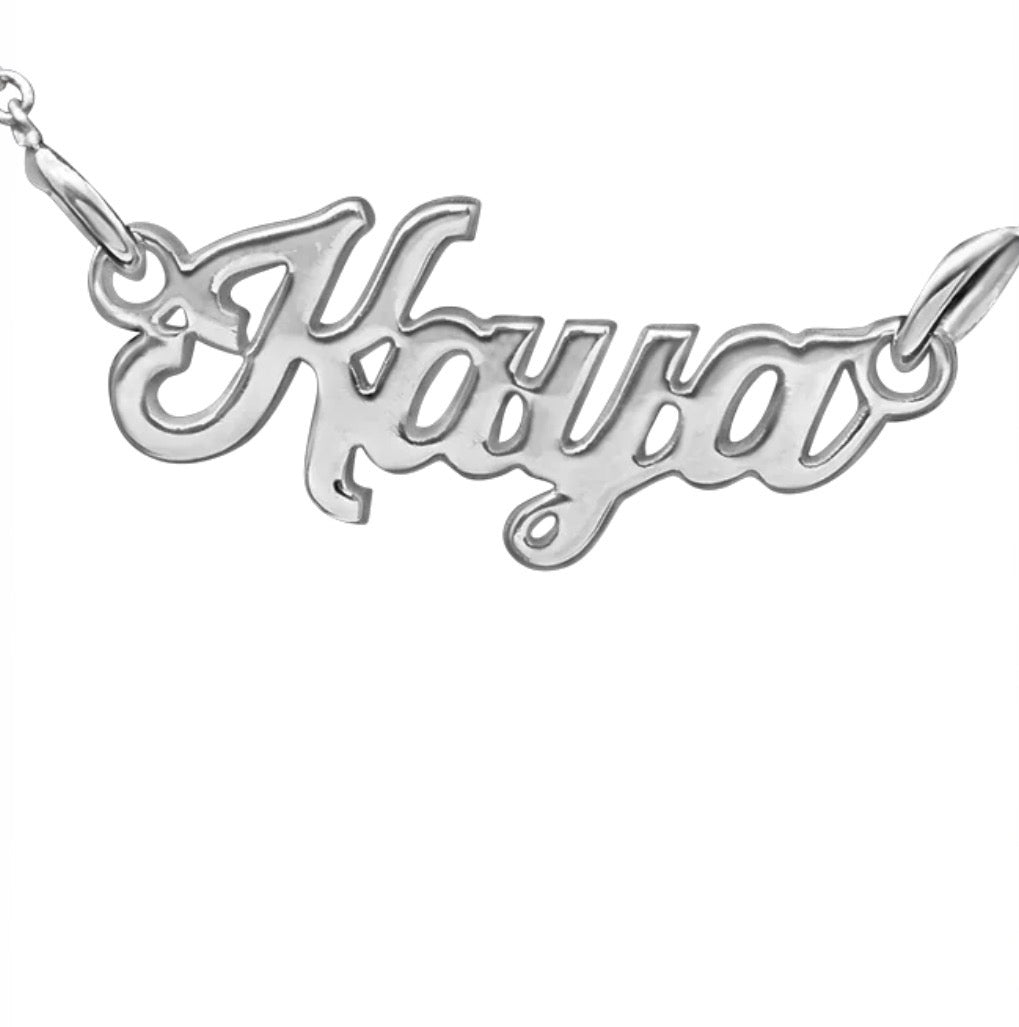 Custom Name Plate Necklace