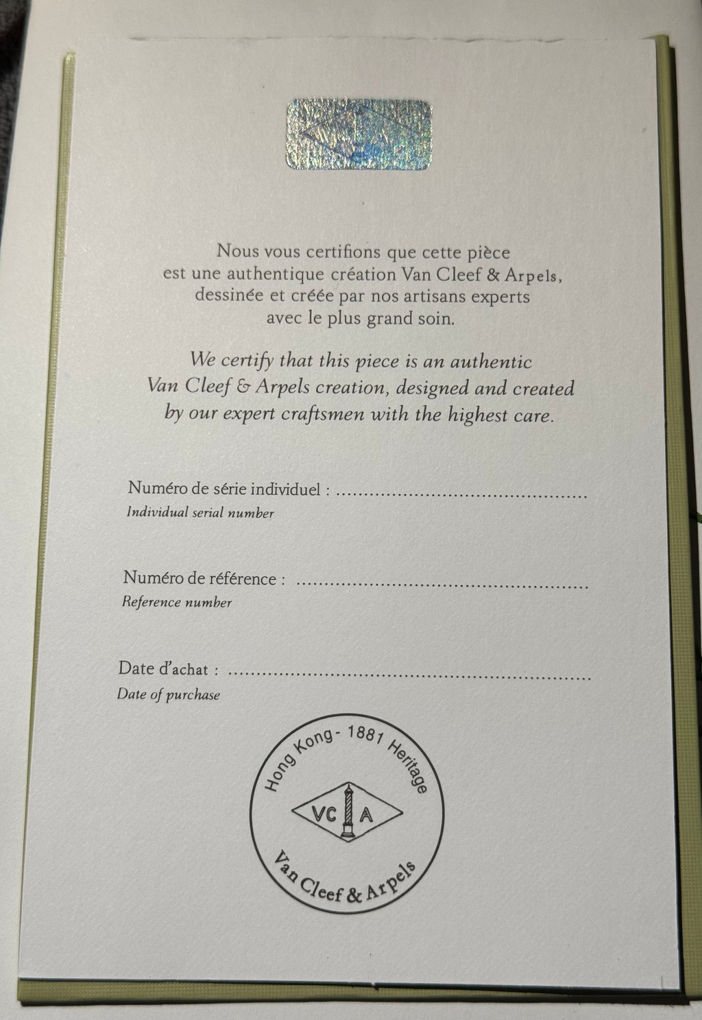 Van Cleef Arpels Bracelet