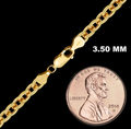 Heavy Round Cable Bracelet (GOLD-FILLED)