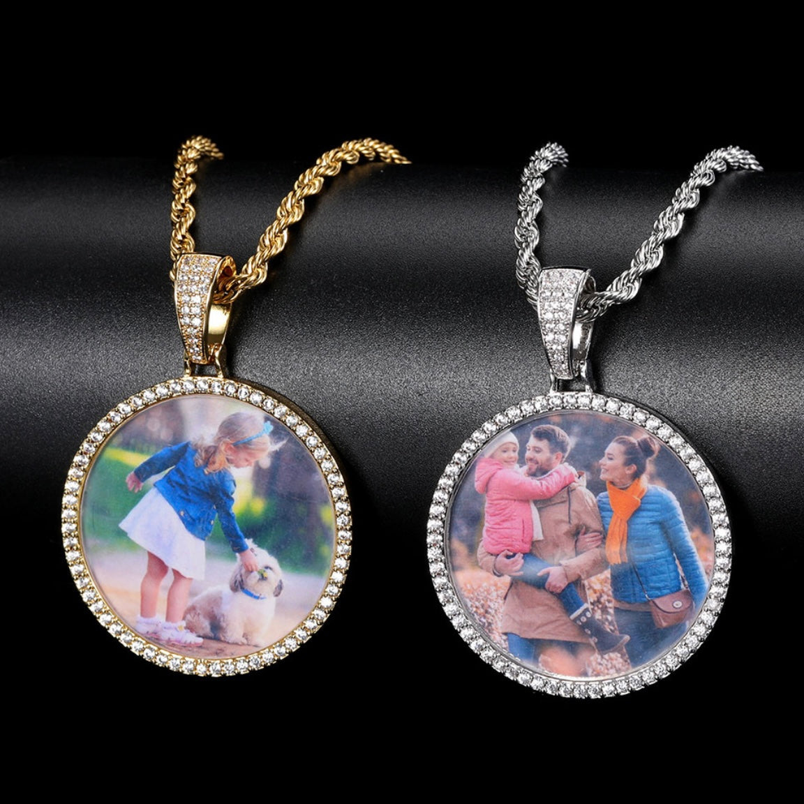 Round Diamond Pendant