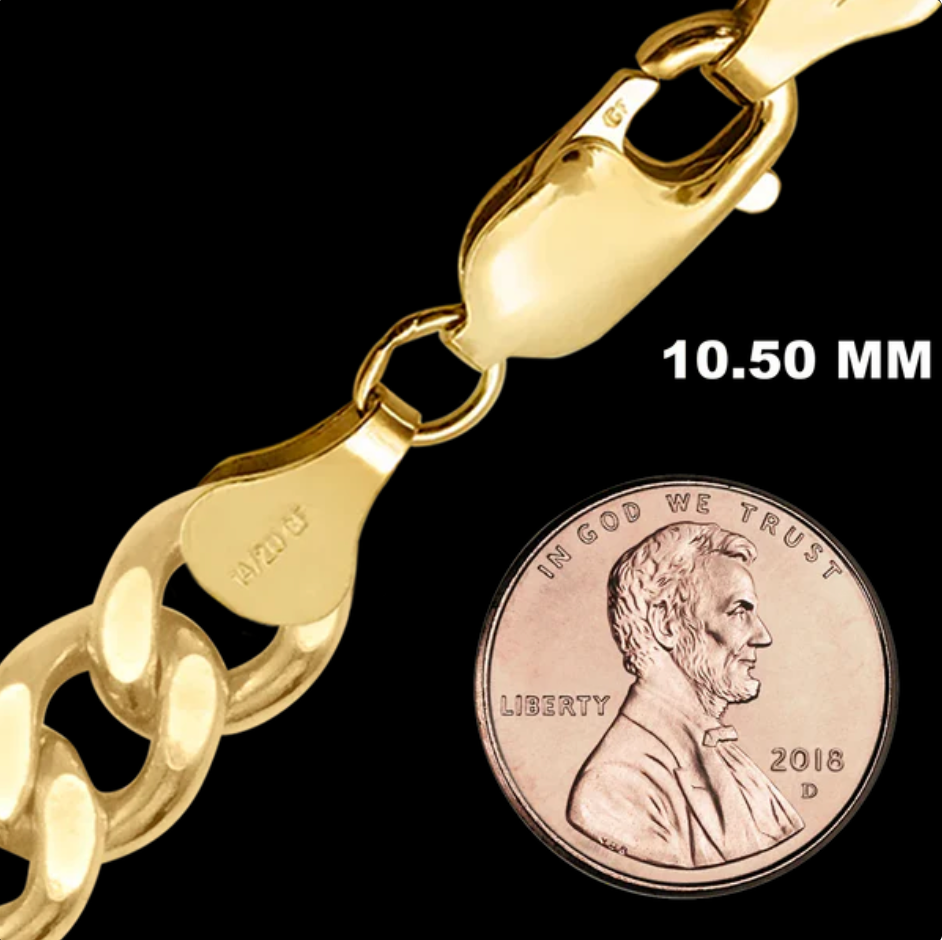 Cuban Bracelet ( Gold Filled)